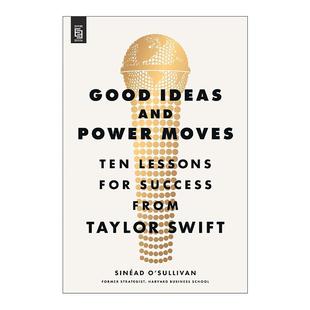 英文版 书籍 and 好主意与强大行动 泰勒·斯威夫特 Moves Ideas Power 进口英语原版 英文原版 10条成功经验 Good