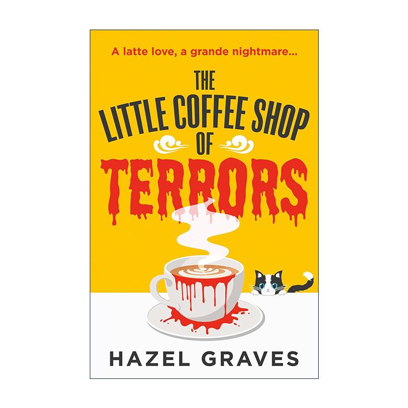 英文原版 The Little Coffee Shop of Terrors 恐怖小咖啡馆 Hazel Graves畅销奇幻浪漫小说 英文版 进口英语原版书籍