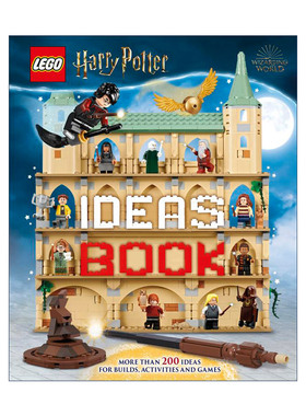 英文原版 LEGO Harry Potter Ideas Book 乐高哈利波特创意书 精装 英文版 进口英语原版书籍