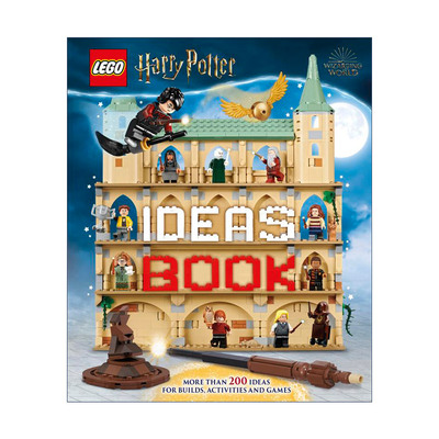 英文原版 LEGO Harry Potter Ideas Book 乐高哈利波特创意书 精装 英文版 进口英语原版书籍