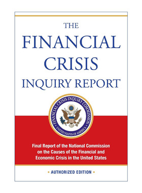 英文原版 The Financial Crisis Inquiry Report 金融危机调查报告 美国金融和经济危机原因 FCIC 英文版 进口英语原版书籍