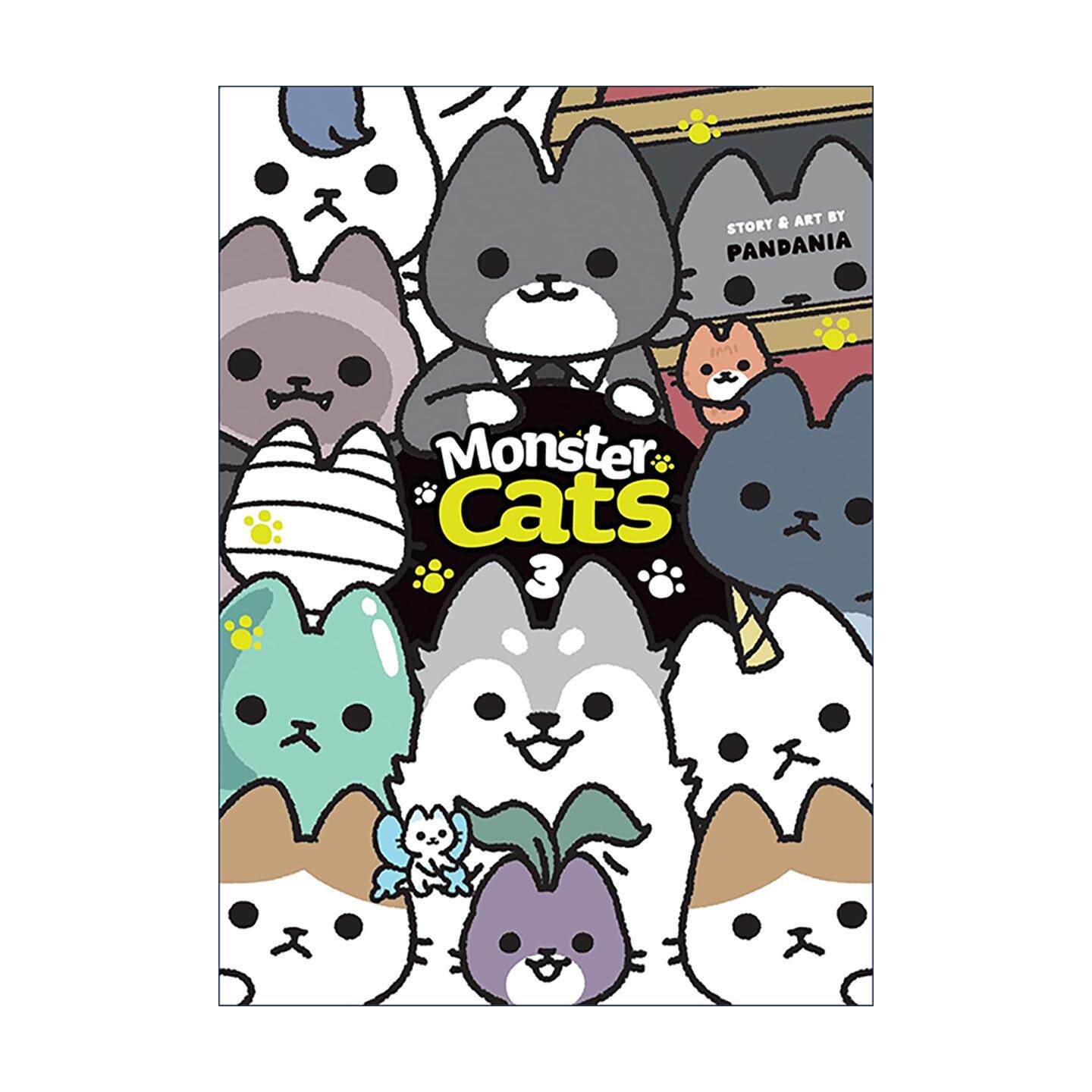 英文原版 Monster Cats Vol.3 怪兽猫 卷三 奇幻可爱漫画 从前从前有只猫 世界喵童话作者pandania 英文版 进口英语原版书籍,书籍/杂志/报纸,漫画类原版书,淘宝优惠券,粉丝福利购,淘宝优惠卷