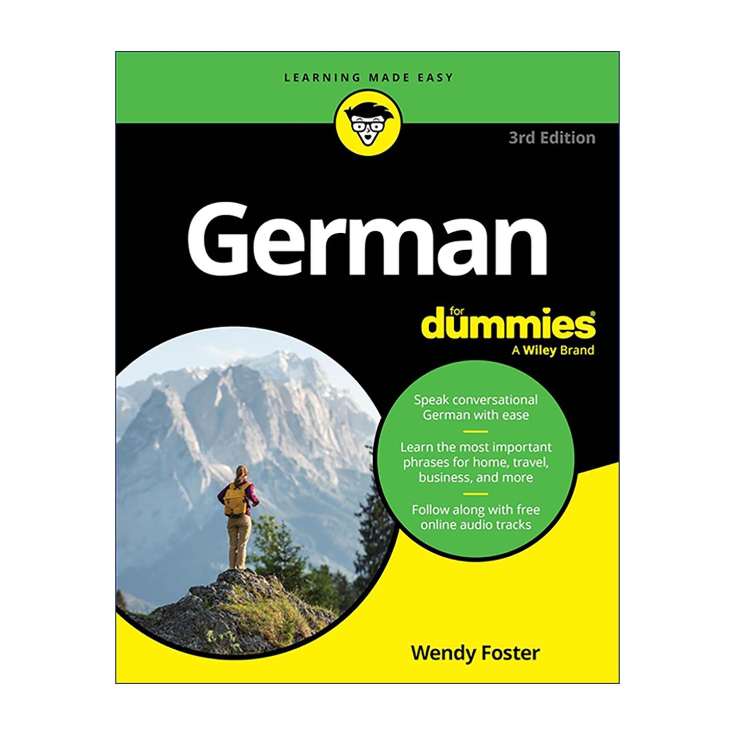 原版 German For Dummies 德语入门 第3版 进口原版书籍