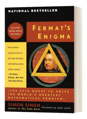 Fermat's Enigma 麦特之谜 英文原版哲学读物 进口英语书籍