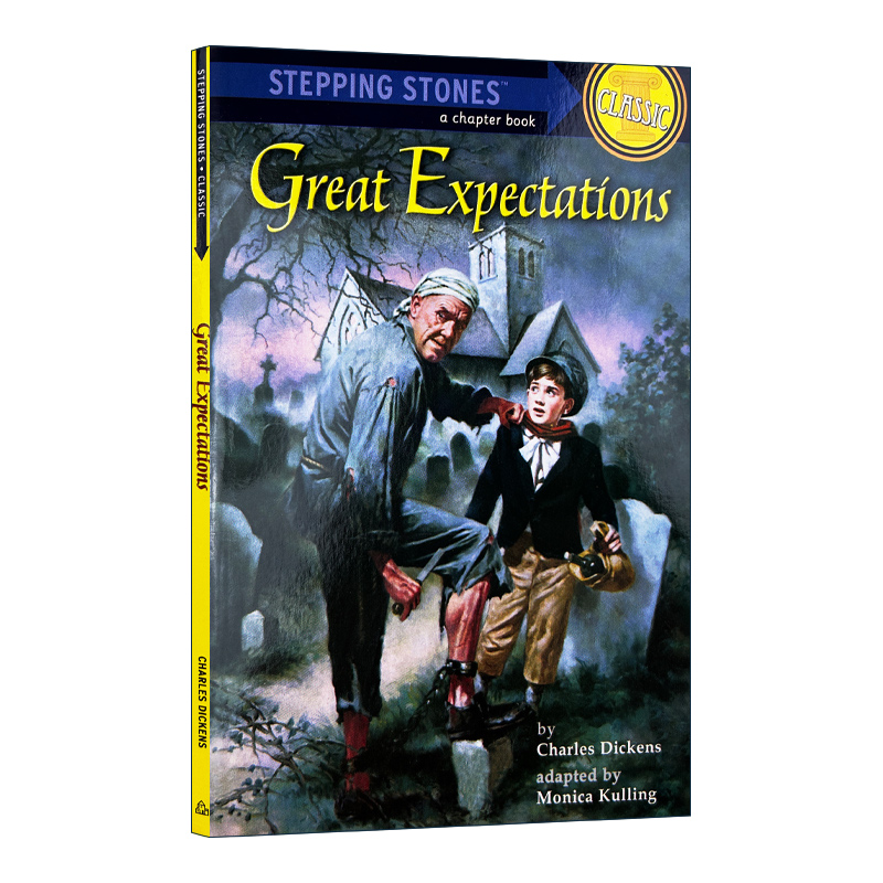 远大前程 Great Expectations A Stepping Stone Book Classic 英文原版儿童文学小说 进口英语课外阅读书籍