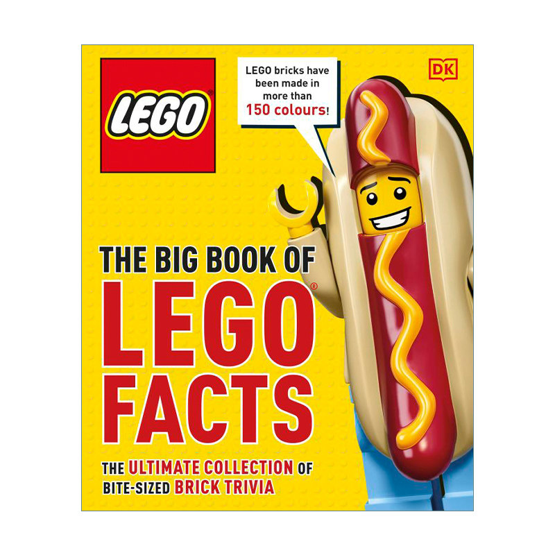 英文原版 The Big Book of LEGO? Facts 乐高知识指南 精装 英文版 进口英语原版书籍