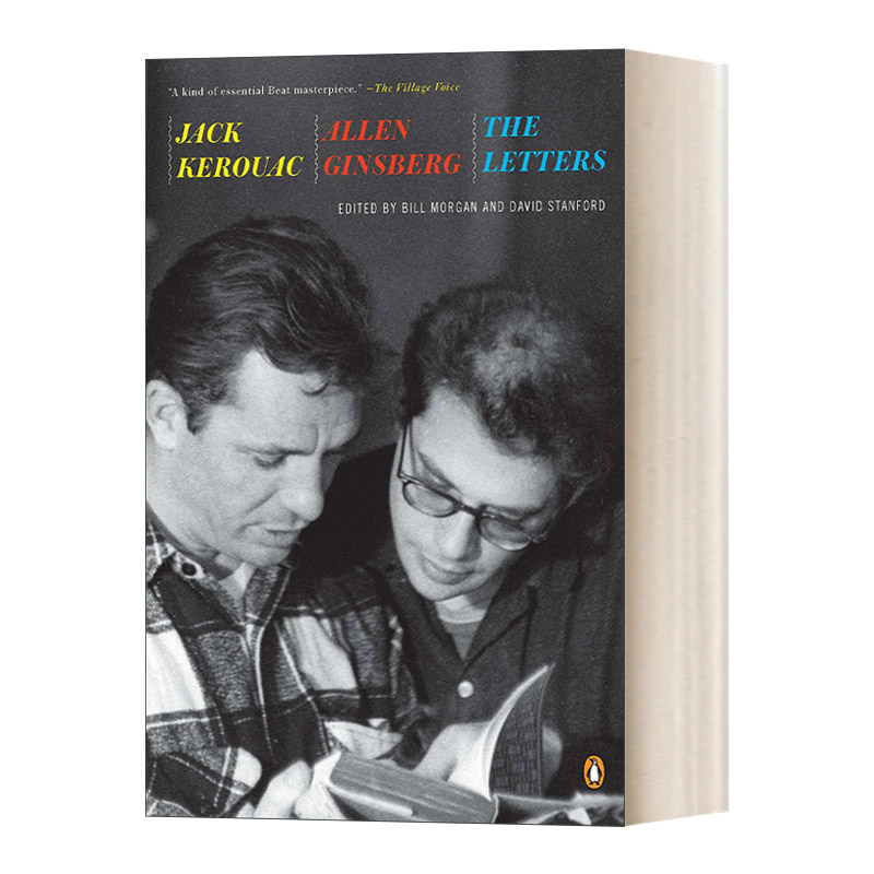 英文原版 Jack Kerouac and Allen Ginsberg杰克·凯鲁亚克与艾伦·金斯伯格间的200封信垮掉的一代英文版进口英语原版书籍