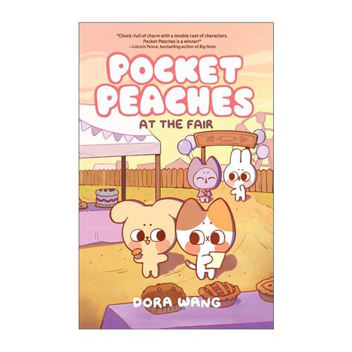 英文原版 Pocket Peaches At The Fair 桃子太郎 市集 精装 英文版 进口英语原版书籍