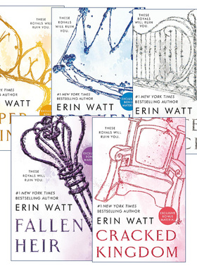 英文原版 The Royals 王室系列5册 浪漫小说 Erin Watt 英文版 进口英语原版书籍