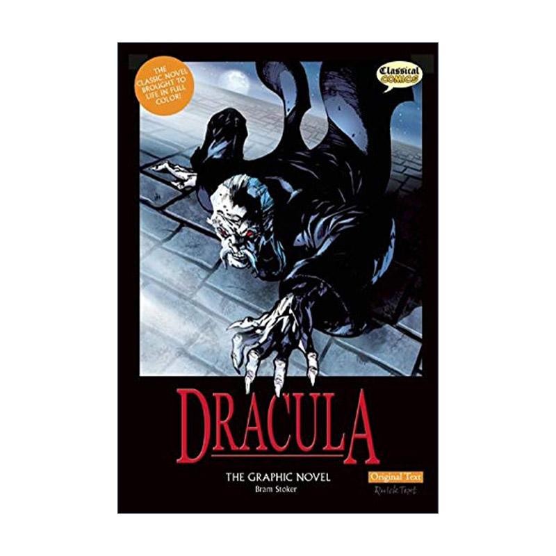 英文原版 Dracula The Graphic Novel: Original Text 经典文学全彩漫画版 布莱姆·斯托克 英文版 进口英语原版书籍