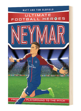超级足球明星人物传记 内马尔 Neymar Ultimate Football Heroes 英文原版儿童科普百科 进口课外英语阅读书籍