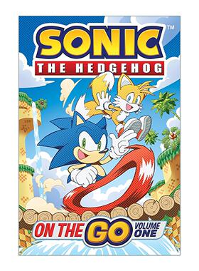 英文原版 Sonic the Hedgehog On The Go Vol.1 刺猬索尼克 在路上 卷一 儿童冒险漫画 Ian Flynn 英文版 进口英语原版书籍