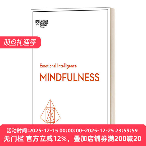 英文原版 Mindfulness HBR Emotional Intelligence Series 正念 哈佛商业评论情商系列 英文版 进口英语原版书籍