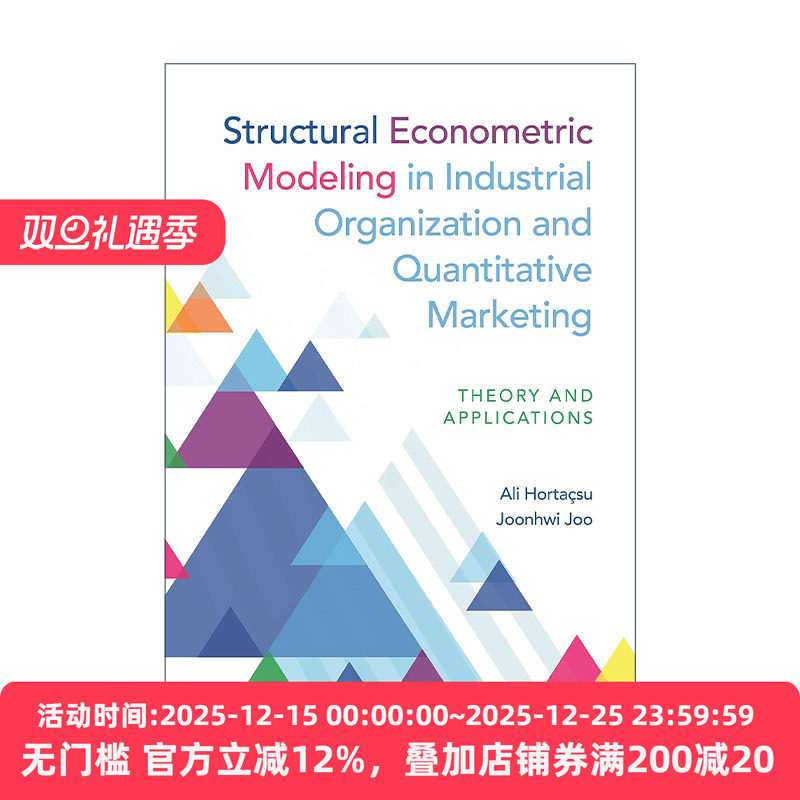 英文原版 Structural Econometric Modeling in Industrial Organization and Quantitative Marketing 产业组织与量化营销中的