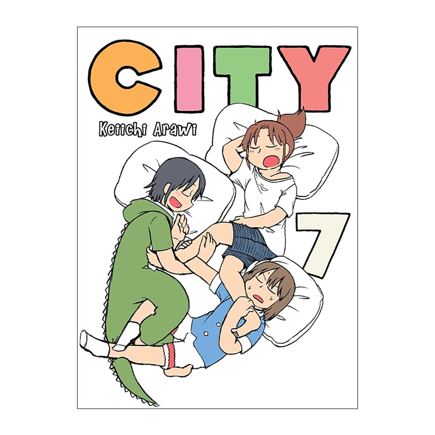 英文原版 City 07 城 卷七 搞笑漫画 日常作者Keiichi Arawi新井圭一 英文版 进口英语原版书籍