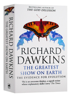 地球上伟大的表演 进化的证据 英版 The Greatest Show on Earth 自私的基因作者 Richard Dawkins 英文原版生命科学读物