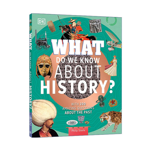 英文原版 What Do We Know About History 我们对历史了解多少关于过去的200个惊人问题 儿童科普百科精装 英文版进口英语原版书籍