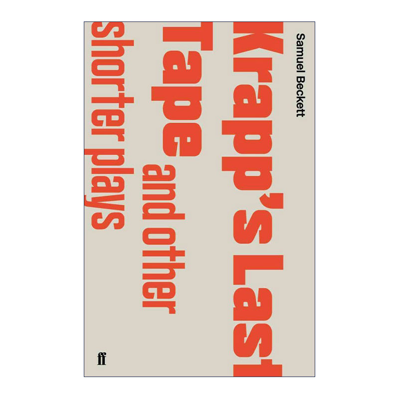 英文原版 Krapp's Last Tape and Other Dramatic Pieces 克拉普最后的录音带和其他戏剧作品 Samuel Beckett塞缪尔·贝克特