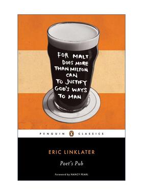 英文原版 Poet's Pub 诗人的酒吧 企鹅黑经典 英国卡内基文学奖得主 月亮上的风作者Eric Linklater 英文版 进口英语原版书籍