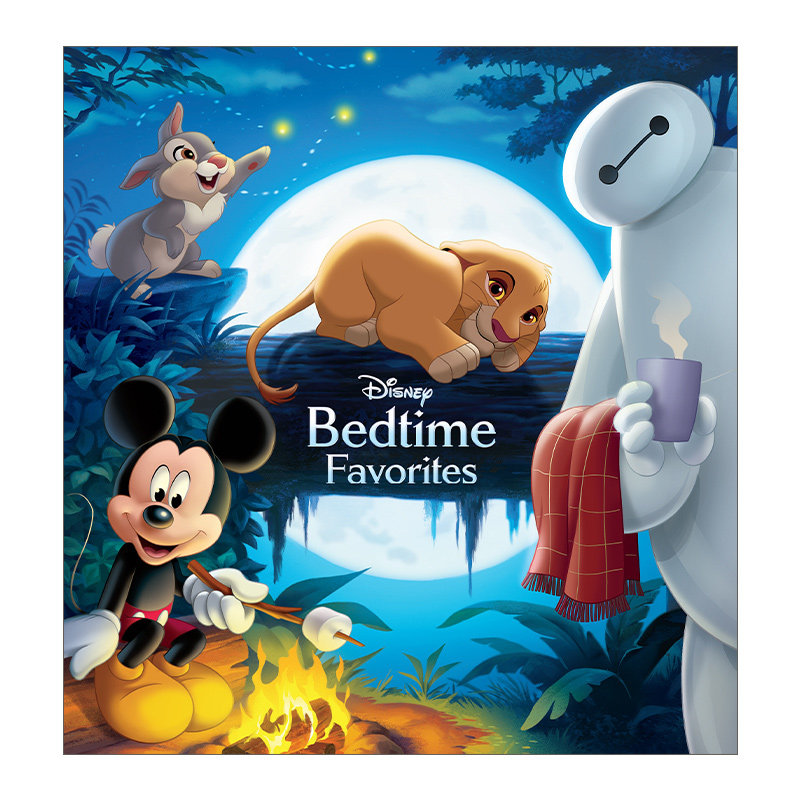 英文原版 Bedtime Favorites-3rd Edition 18个经典迪士尼故事 精装合辑 250张插图 睡前故事 新版第三版 英文版 进口英语原版书籍