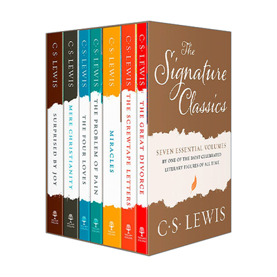 英文原版 The Complete C. S. Lewis Signature Classics C.S.刘易斯经典代表作品 七册盒装 英文版 进口英语原版书籍