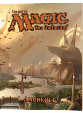 万智牌 阿芒凯 精装 Art of Magic: The Gathering Amonkhet: Volume 4 英文原版艺术画册设定集 进口英语书籍
