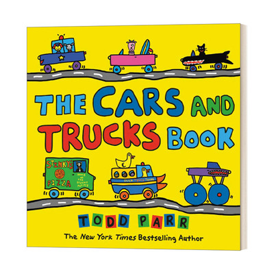 The Cars and Trucks Book  汽车与卡车之书 精装绘本 Todd Parr