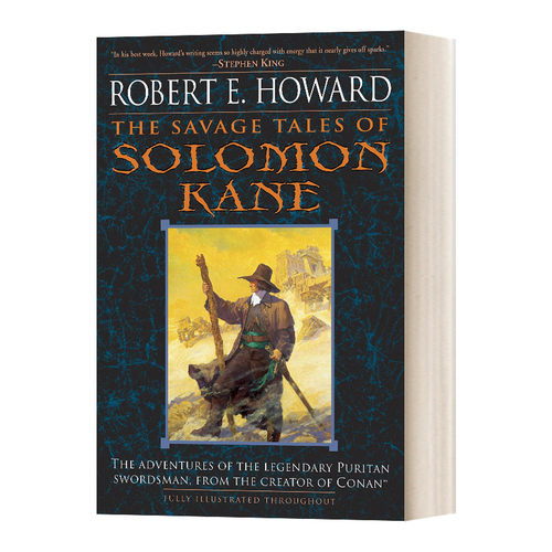 The Savage Tales of Solomon Kane 所罗门凯恩的野蛮故事 英文原版小说 进口英语书籍