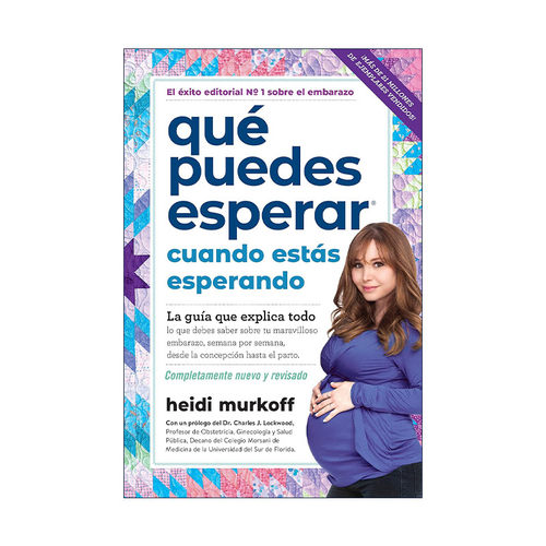 原版 Que puedes esperar cuando estas esperando What to Expect When You're Expecting 海蒂怀孕大百科 西班牙语版 进口书籍