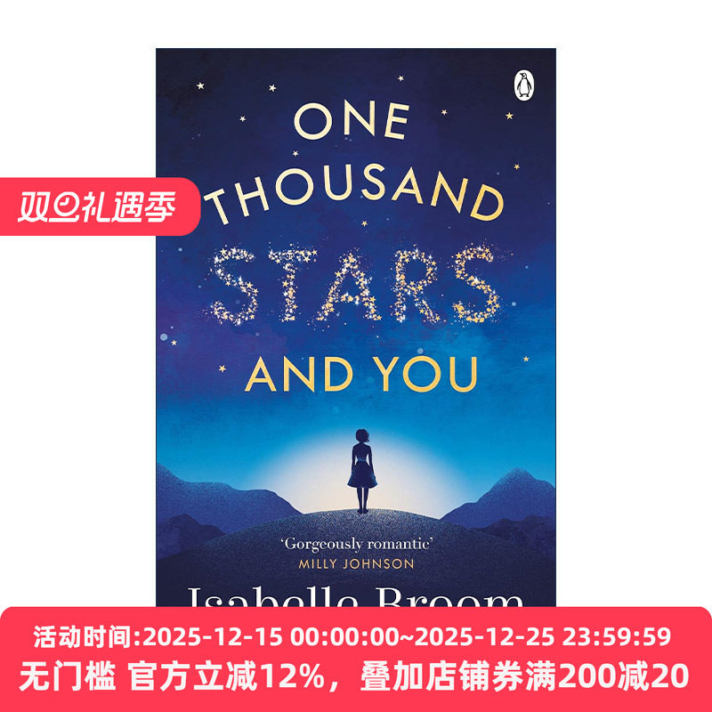 英文原版 One Thousand Stars and You 一千颗星与你 Isabelle Broom畅销浪漫旅行小说 英文版 进口英语原版书籍