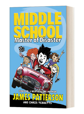 上学不容易系列12 Middle School#12 Master of Disaster 英文原版儿童校园成长小说 进口英语书籍