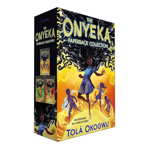 英文原版 Onyeka Collection 魔发英雄欧涅卡3册盒装 英文版 进口英语原版书籍
