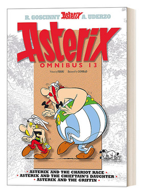 Asterix Asterix Omnibus 13 高卢英雄历险记 37-39 合订本 卷十三 英文原版儿童漫画 进口英语书籍
