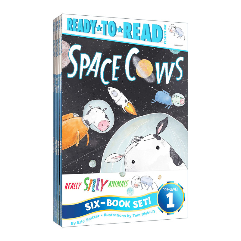 英文原版 Really Silly Animals Ready-to-Read Value Pack 蠢萌的动物们6册套装 动物知识科普 英文版 进口英语原版书籍
