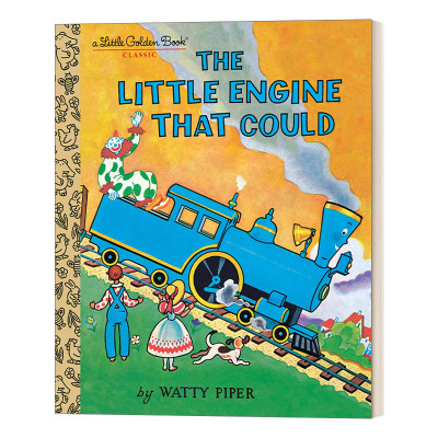 英文原版 The Little Engine That Could 小火车头 兰登书屋精装小金书 Little Golden Book 英文版 进口英语原版书籍