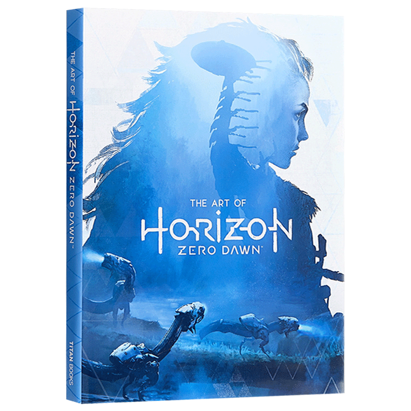 PS4游戏 地平线 黎明时分设定集 The Art of Horizon Zero Dawn 英文原版艺术画册读物 进口书籍
