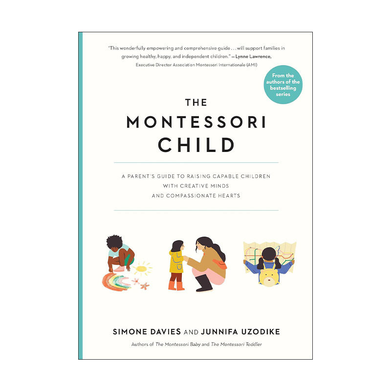 英文原版 The Montessori Child 蒙特梭利育儿法儿童期 英文版 进口英语原版书籍
