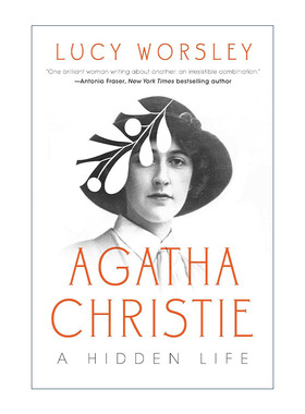 英文原版 Agatha Christie An Elusive Woman 阿加莎克里斯蒂 一个难以捉摸的女人 英国历史学家露西沃斯利 英文版 进口英语书籍
