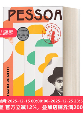 英文原版 Pessoa 费尔南多·佩索阿传记 诗人 作家、葡萄牙后期象征主义的代表人物 英文版 进口英语原版书籍