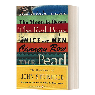 英文原版小说 The Short Novels of John Steinbeck penguin Classics Deluxe Edition 约翰·斯坦贝克短篇小说集 企鹅豪华版