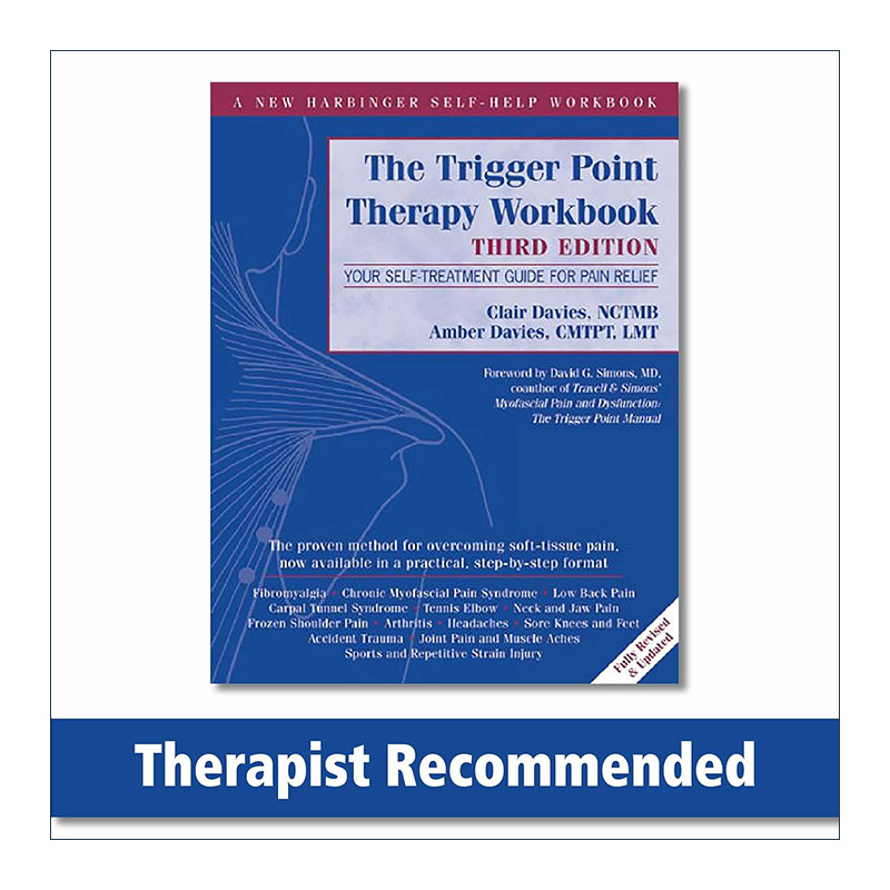 英文原版 The Trigger Point Therapy Workbook 无痛一身轻 戴维斯身体放松与疼痛自疗法 英文版 进口英语原版书籍