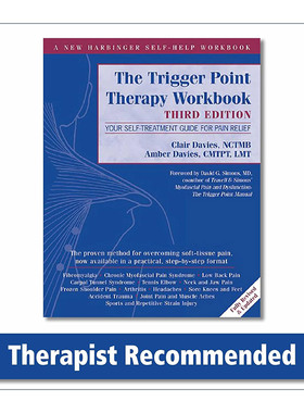 英文原版 The Trigger Point Therapy Workbook 无痛一身轻 戴维斯身体放松与疼痛自疗法 英文版 进口英语原版书籍
