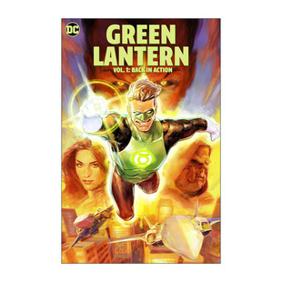 英文原版 Green Lantern 1 Back in Action 绿灯侠 卷一 再次行动 DC漫画 Jeremy Adams 英文版 进口英语原版书籍