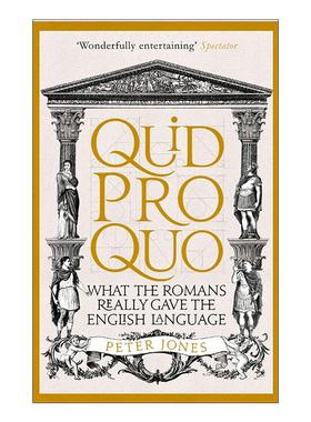 英文原版 Quid Pro Quo 罗马人究竟为英语留下了什么 拉丁语对英语的影响 英文版 进口英语原版书籍