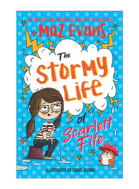 英文原版 The Stormy Life of Scarlett Fife 斯嘉丽法夫的风雨飘摇生活 章节桥梁书 The Exploding Life of Scarlett Fife 3