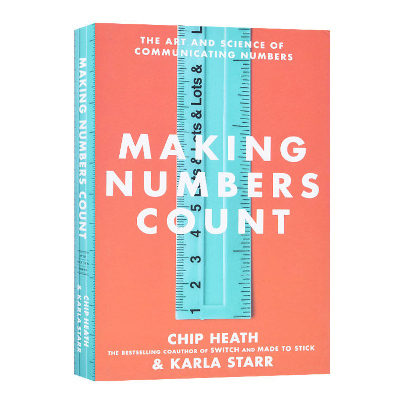 让数字说话 奇普·希思 精装 Making Numbers Count 英文原版管理类读物 进口英语书籍