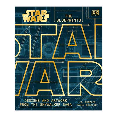 英文原版 Star Wars The Blueprints DK星球大战 幕后设计和艺术作品 精装 英文版 进口英语原版书籍