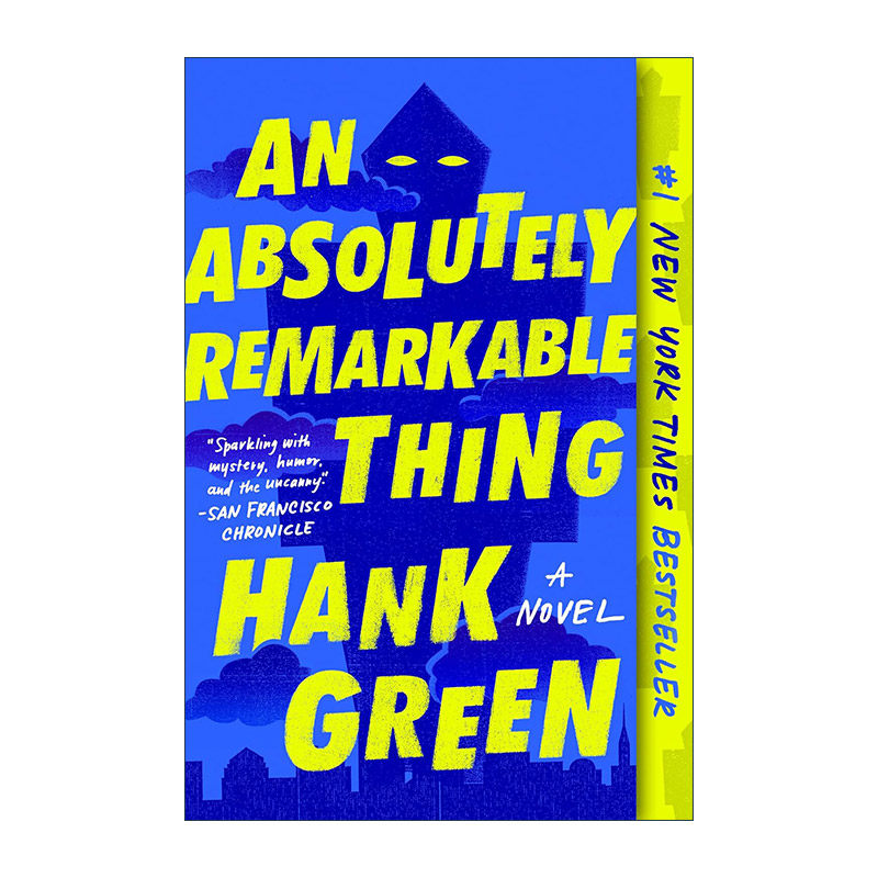 英文原版 An Absolutely Remarkable Thing The Carls 卡尔之手 外星人与网红 Hank Green 英文版 进口英语原版书籍