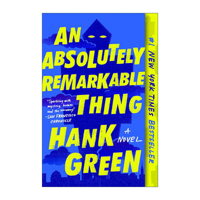 英文原版 An Absolutely Remarkable Thing The Carls 卡尔之手 外星人与网红 Hank Green 英文版 进口英语原版书籍
