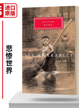 Les Miserables 悲惨世界 雨果 人人图书馆精装收藏版 Victor Hugo 英文原版小说 进口英语书籍